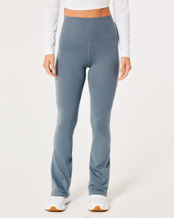 Hollister Kvinder gilly hicks active recharge mini flare legging 2H8Z760 bunde blå grå