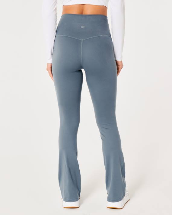 Hollister Kvinder gilly hicks active recharge mini flare legging 2H8Z760 bunde blå grå