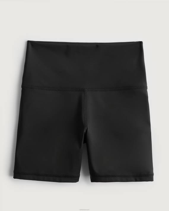 Hollister Kvinder gilly hicks active energize high-rise cykelshorts 5'' 2H8Z527 bunde sort