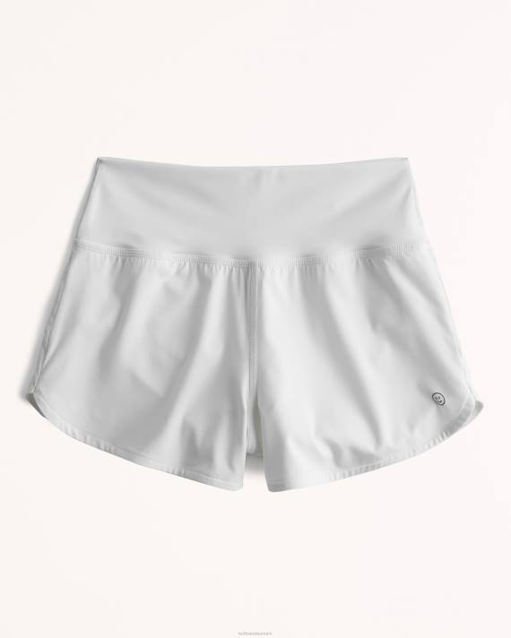 Hollister Kvinder gilly hicks aktive forede aktive shorts 3'' 2H8Z664 bunde hvid