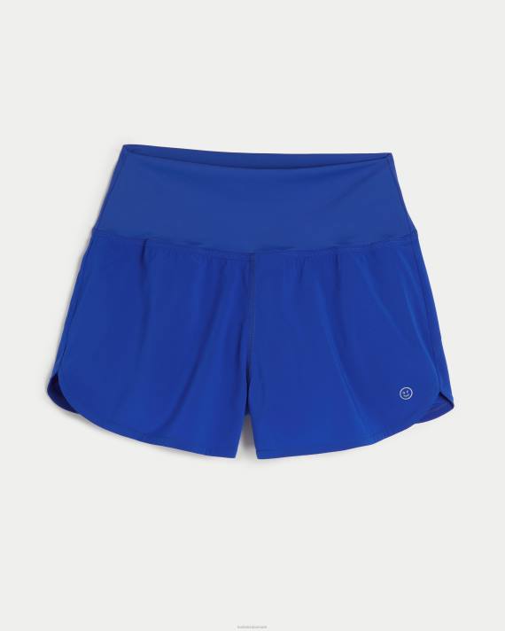 Hollister Kvinder gilly hicks aktive løbeshorts 2H8Z673 bunde blå