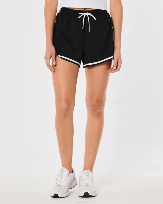 Hollister Kvinder gilly hicks aktive shorts 3\'\' 2H8Z644 bunde sort