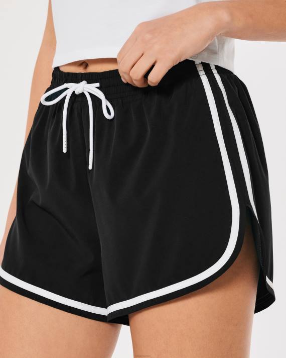 Hollister Kvinder gilly hicks aktive shorts 3\'\' 2H8Z644 bunde sort