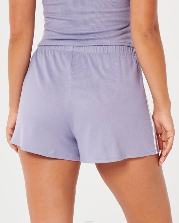Hollister Kvinder gilly hicks hyggelige shorts 2H8Z696 bunde lys lilla