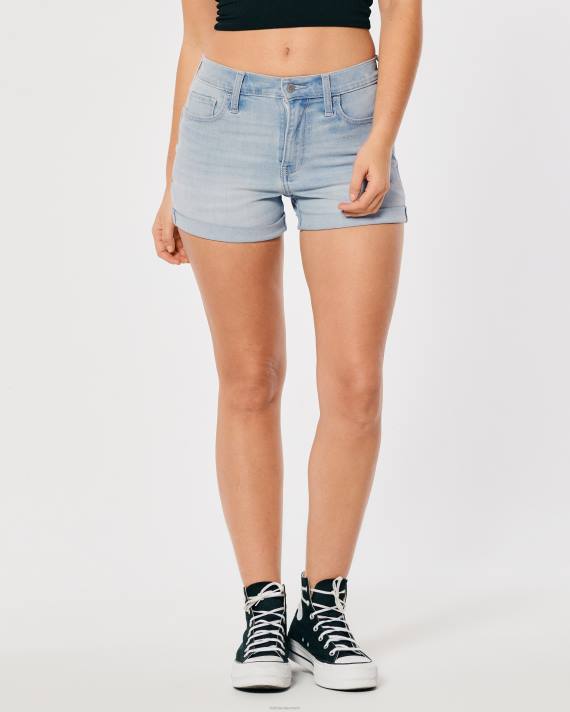 Hollister Kvinder high-rise let vask denim shorts 3\'\' 2H8Z499 bunde let vask
