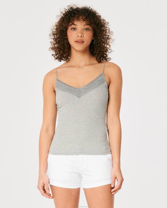 Hollister Kvinder lav talje twill chino shorts 3\'\' 2H8Z481 bunde hvid