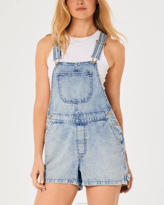 Hollister Kvinder let vask snedker shortalls 2H8Z501 bunde medium vask