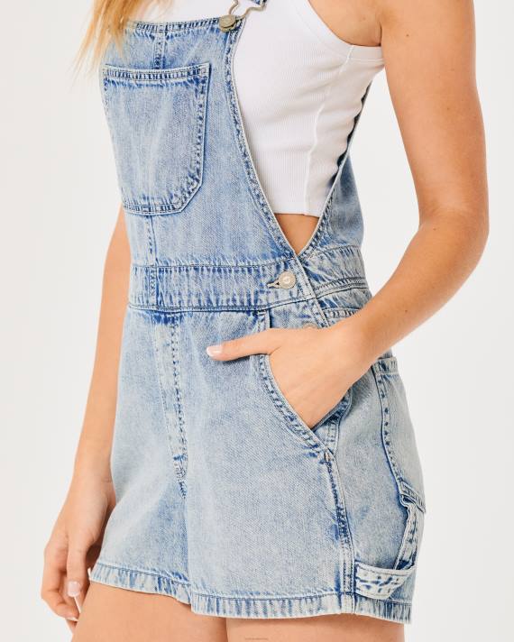 Hollister Kvinder let vask snedker shortalls 2H8Z501 bunde medium vask