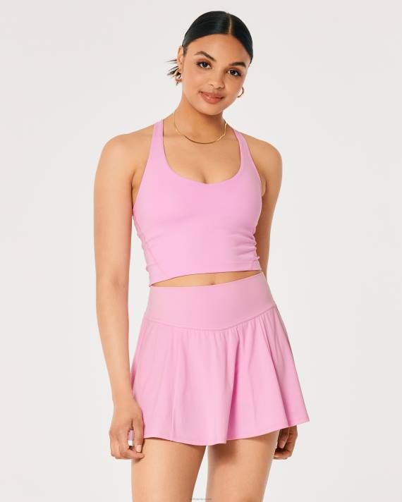 Hollister Kvinder gilly hicks aktiv energiser ultra højhus flutter skortie 2H8Z666 bunde lyserød