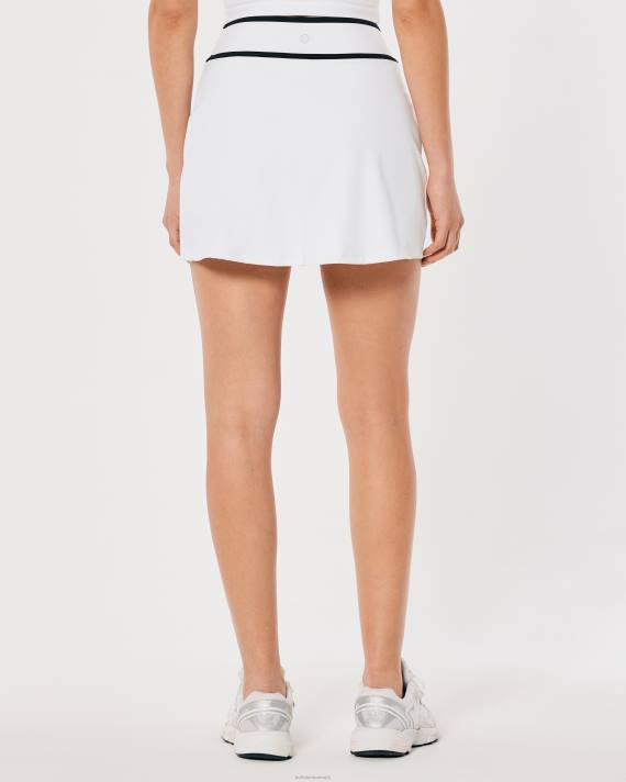 Hollister Kvinder gilly hicks aktiv energize tipped skortie 2H8Z618 bunde hvid