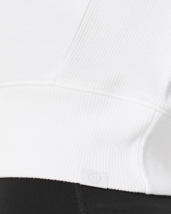 Hollister Kvinder gilly hicks crew sweatshirt med åben ryg 2H8Z286 toppe hvid