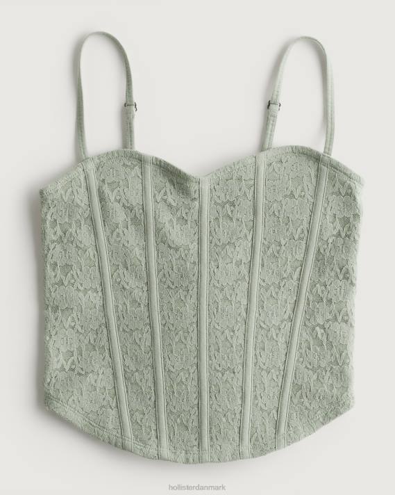 Hollister Kvinder blondesøm sweetheart cami 2H8Z409 toppe salvie