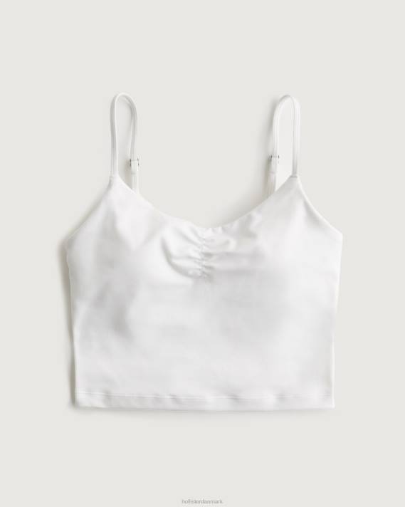 Hollister Kvinder gilly hicks aktiv genopladning cinch-front cami 2H8Z418 toppe hvid