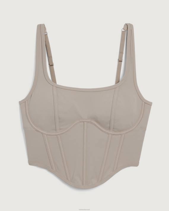 Hollister Kvinder gilly hicks bustier 2H8Z310 toppe taupe