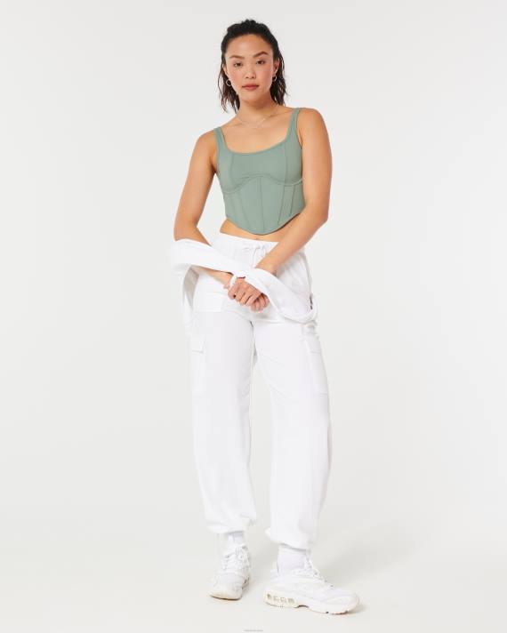 Hollister Kvinder gilly hicks bustier 2H8Z433 toppe lysegrøn