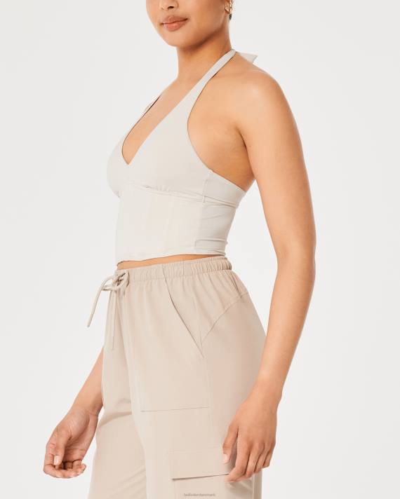 Hollister Kvinder gilly hicks mikro-modal grime bustier 2H8Z432 toppe off white