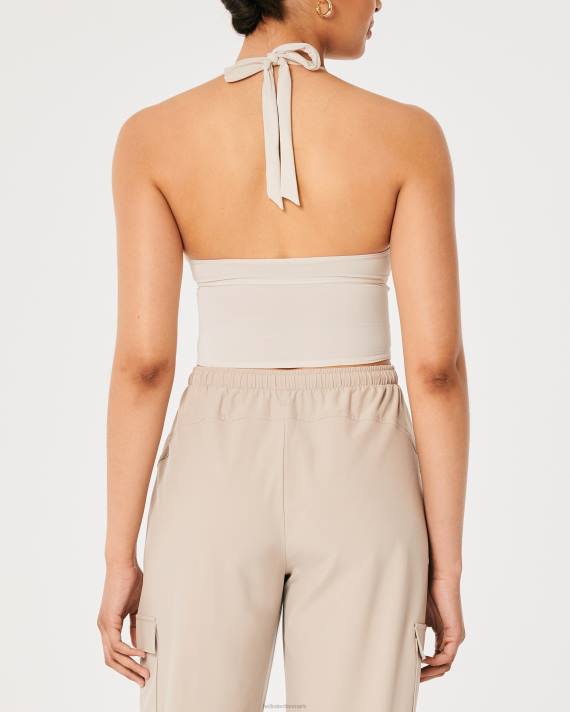 Hollister Kvinder gilly hicks mikro-modal grime bustier 2H8Z432 toppe off white