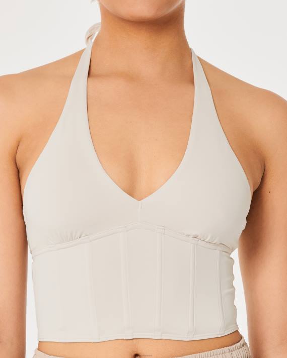 Hollister Kvinder gilly hicks mikro-modal grime bustier 2H8Z432 toppe off white