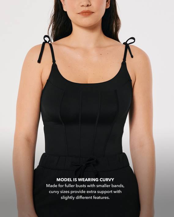 Hollister Kvinder gilly hicks mikrokorset 2H8Z456 toppe orange