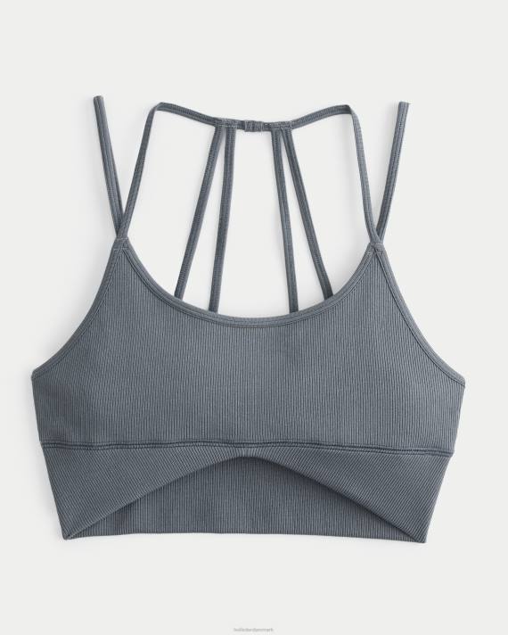 Hollister Kvinder gilly hicks strappy scoop bralette 2H8Z435 toppe mørkeblå