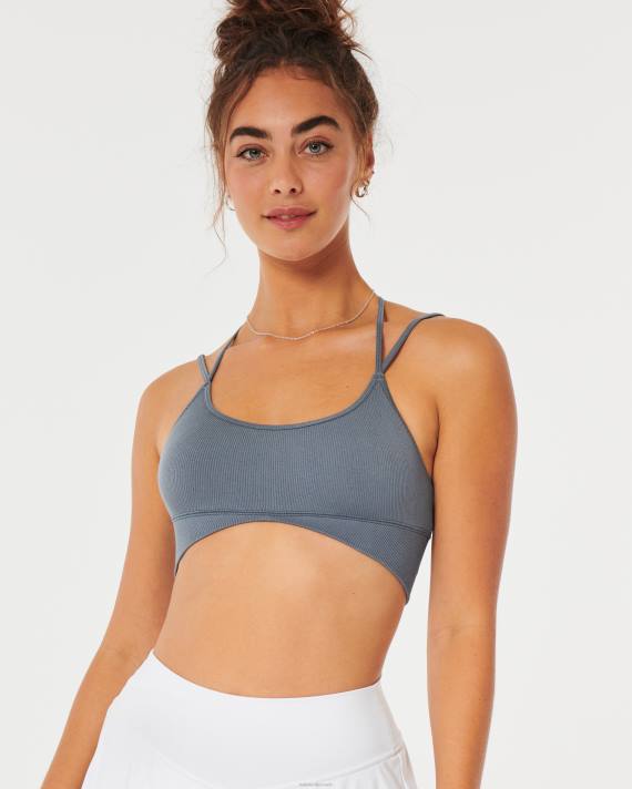 Hollister Kvinder gilly hicks strappy scoop bralette 2H8Z435 toppe mørkeblå