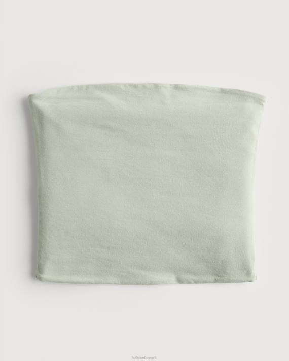 Hollister Kvinder stropløs rør top 2H8Z421 toppe salvie grøn