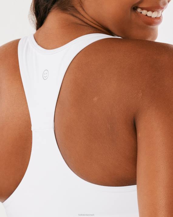 Hollister Kvinder gilly hicks aktiv energize firkantet-neck tank 2H8Z151 toppe hvid