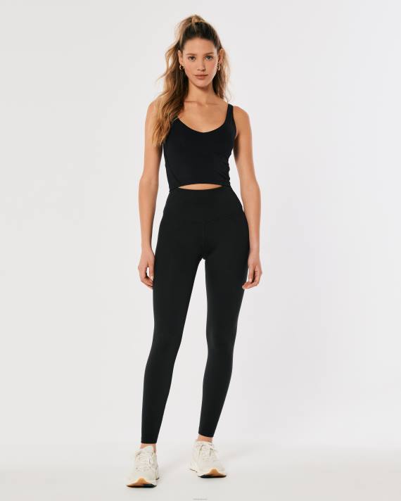 Hollister Kvinder gilly hicks aktiv genopladning dyktank 2H8Z58 toppe sort