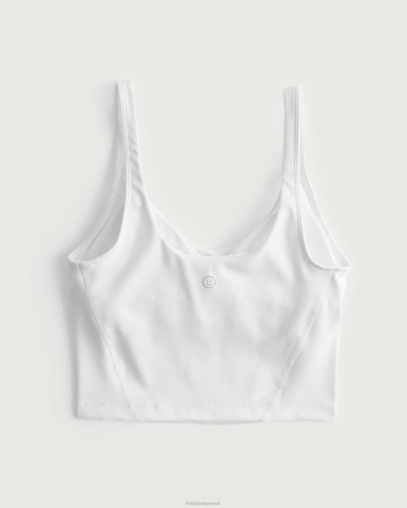 Hollister Kvinder gilly hicks aktiv genopladning dyktank 2H8Z70 toppe hvid