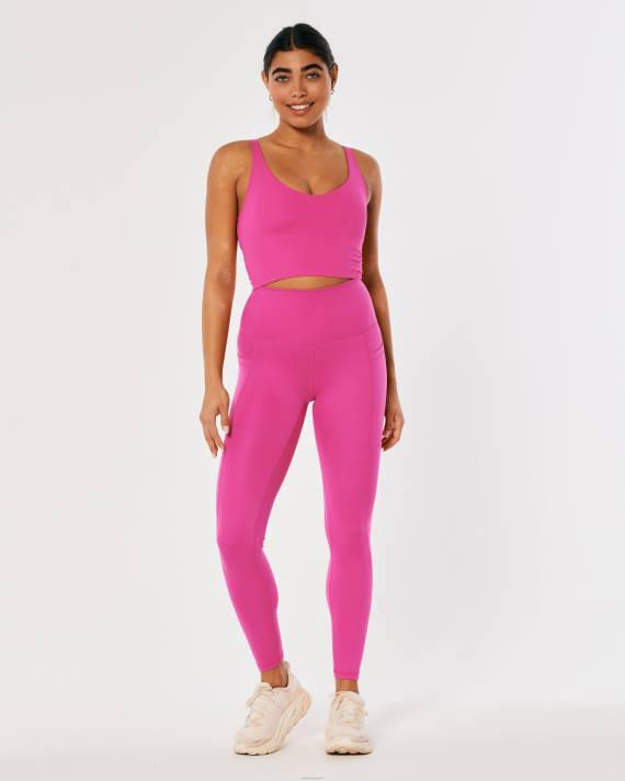 Hollister Kvinder gilly hicks aktiv genopladning dyktank 2H8Z86 toppe mørk pink