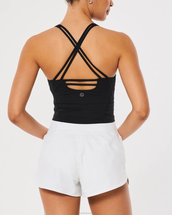 Hollister Kvinder gilly hicks aktiv genopladningsstrappy dyktank 2H8Z128 toppe sort