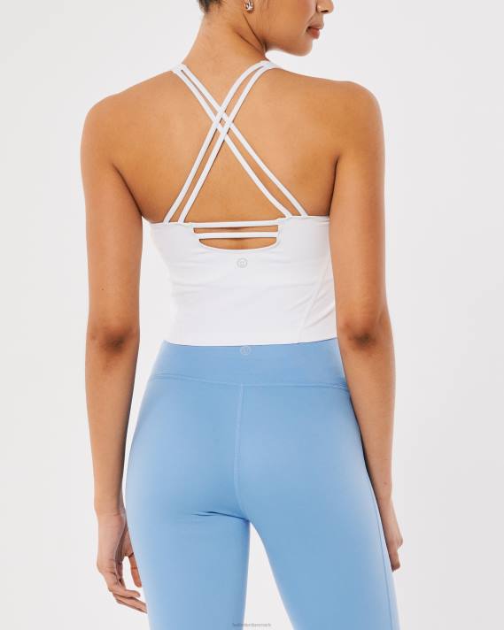 Hollister Kvinder gilly hicks aktiv genopladningsstrappy dyktank 2H8Z152 toppe hvid
