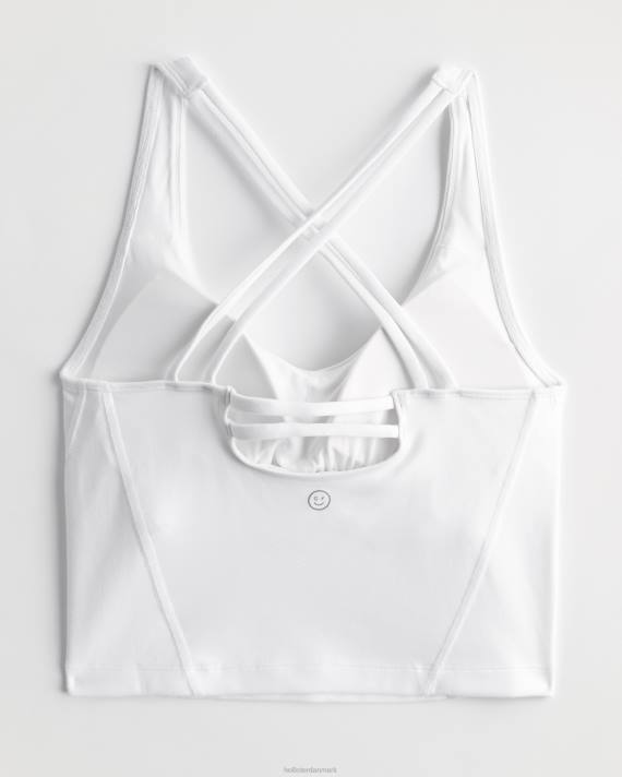 Hollister Kvinder gilly hicks aktiv genopladningsstrappy dyktank 2H8Z152 toppe hvid
