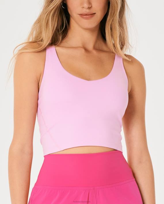 Hollister Kvinder gilly hicks aktiv genopladningsstrappy dyktank 2H8Z361 toppe lyserød
