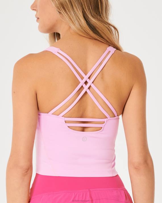 Hollister Kvinder gilly hicks aktiv genopladningsstrappy dyktank 2H8Z361 toppe lyserød