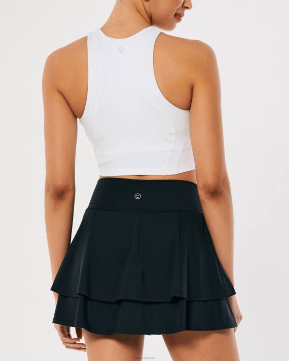 Hollister Kvinder gilly hicks aktiv genopladningstank med høj hals 2H8Z408 toppe hvid