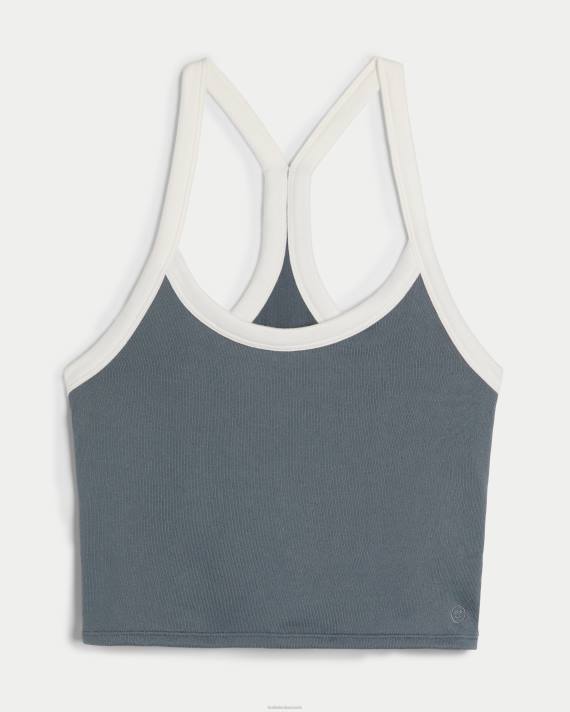 Hollister Kvinder gilly hicks hyggelig tank 2H8Z449 toppe mørkeblå