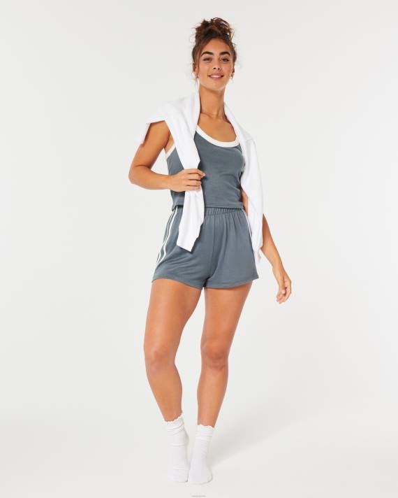 Hollister Kvinder gilly hicks hyggelig tank 2H8Z449 toppe mørkeblå