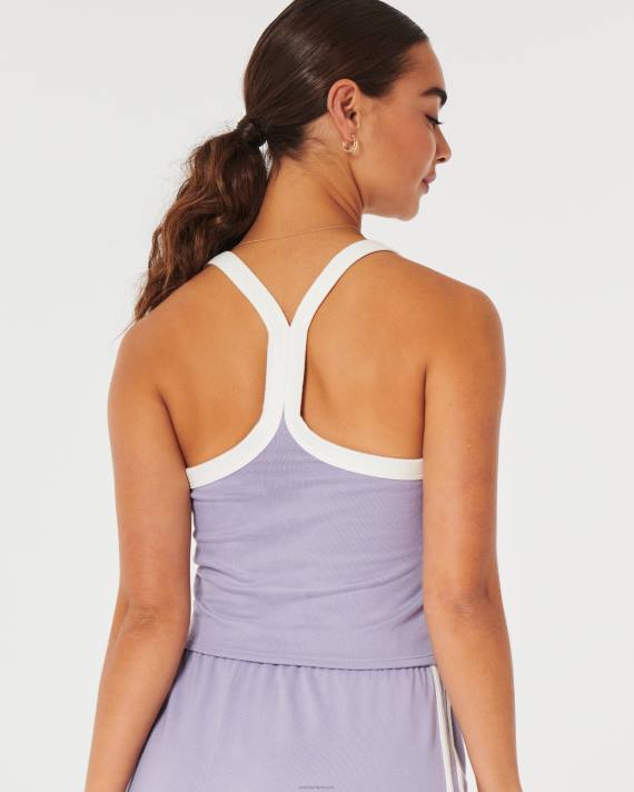 Hollister Kvinder gilly hicks hyggelig tank 2H8Z452 toppe lilla