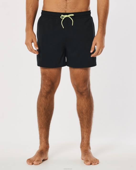 Hollister Mænd gilly hicks badebukser 5\'\' 2H8Z1401 bunde sort