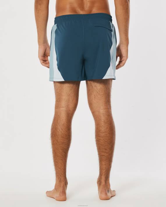 Hollister Mænd gilly hicks badebukser 5\'\' 2H8Z1402 bunde blå