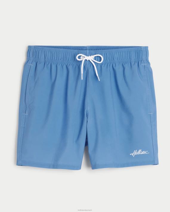 Hollister Mænd guard badebukser 5'' 2H8Z1117 bunde blå