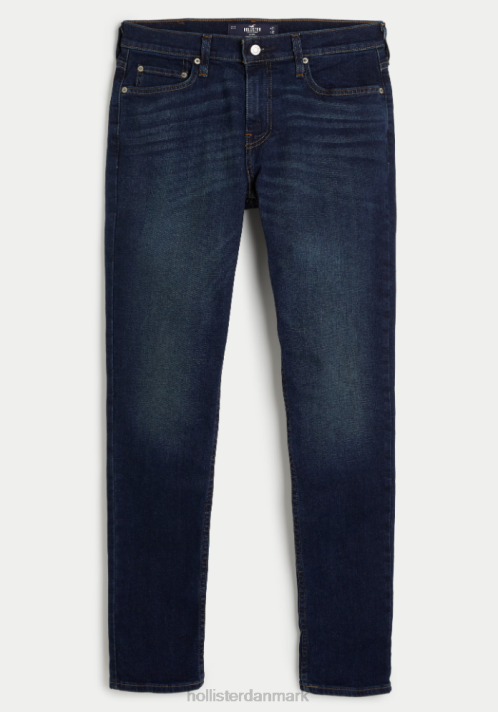 Hollister Mænd skinny jeans 2H8Z1364 bunde mørk vask