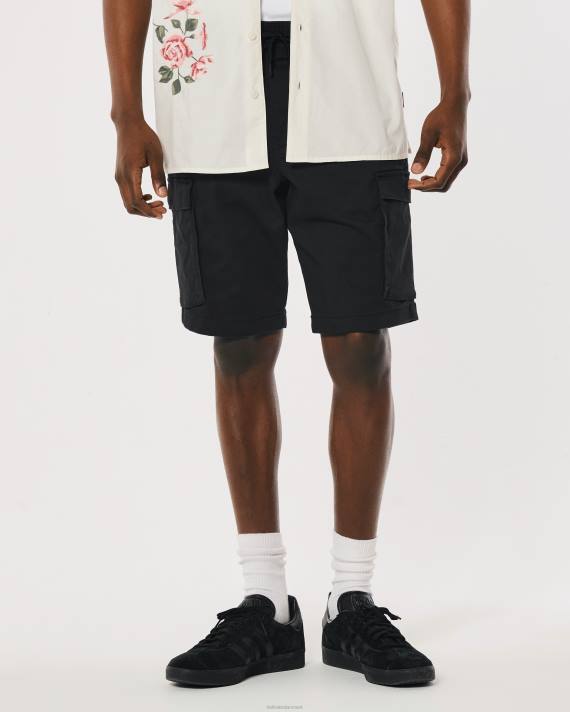 Hollister Mænd cargo joggershorts 9\'\' 2H8Z1103 bunde sort