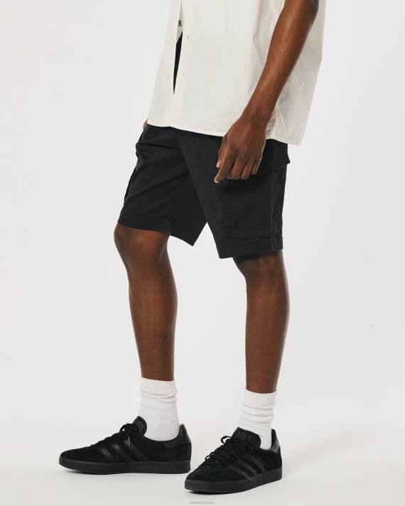 Hollister Mænd cargo joggershorts 9\'\' 2H8Z1103 bunde sort