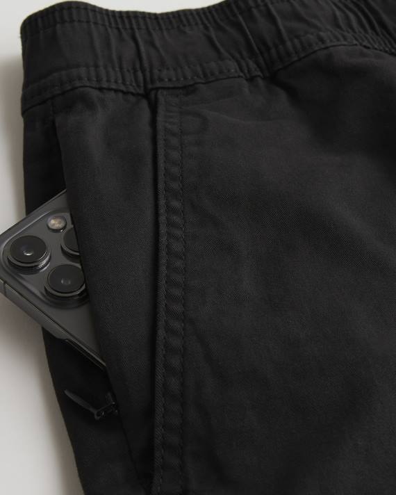 Hollister Mænd cargo joggershorts 9\'\' 2H8Z1103 bunde sort