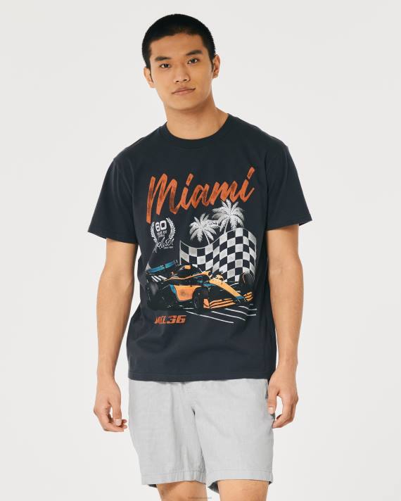 Hollister Mænd joggershorts i hørblanding 7\'\' 2H8Z1106 bunde lysegrå