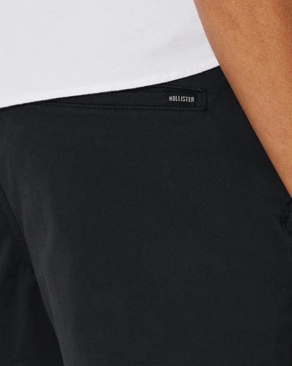 Hollister Mænd twill cargo joggershorts 9\'\' 2H8Z1387 bunde lys kaki