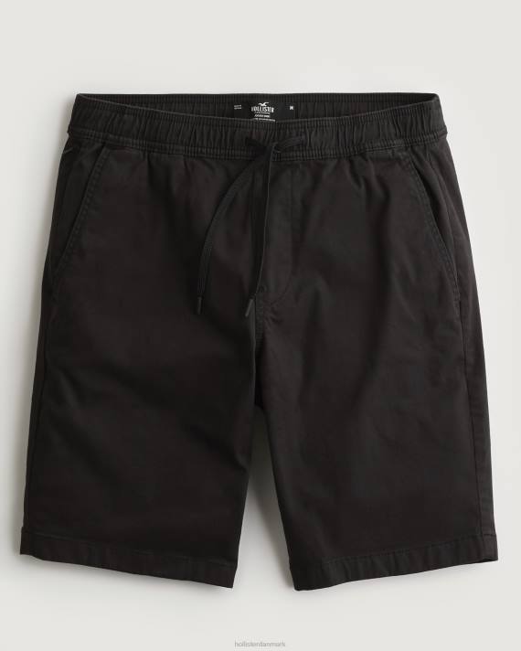 Hollister Mænd twill cargo joggershorts 9\'\' 2H8Z1387 bunde lys kaki