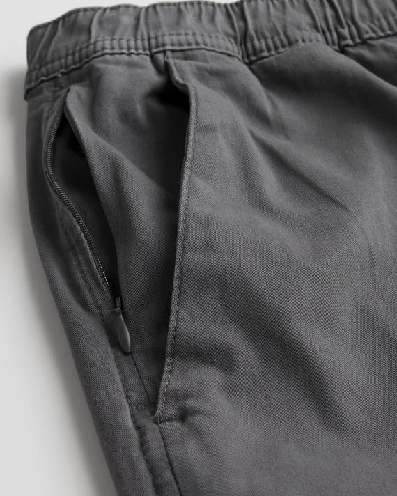 Hollister Mænd twill joggere 2H8Z1176 bunde mørkegrå